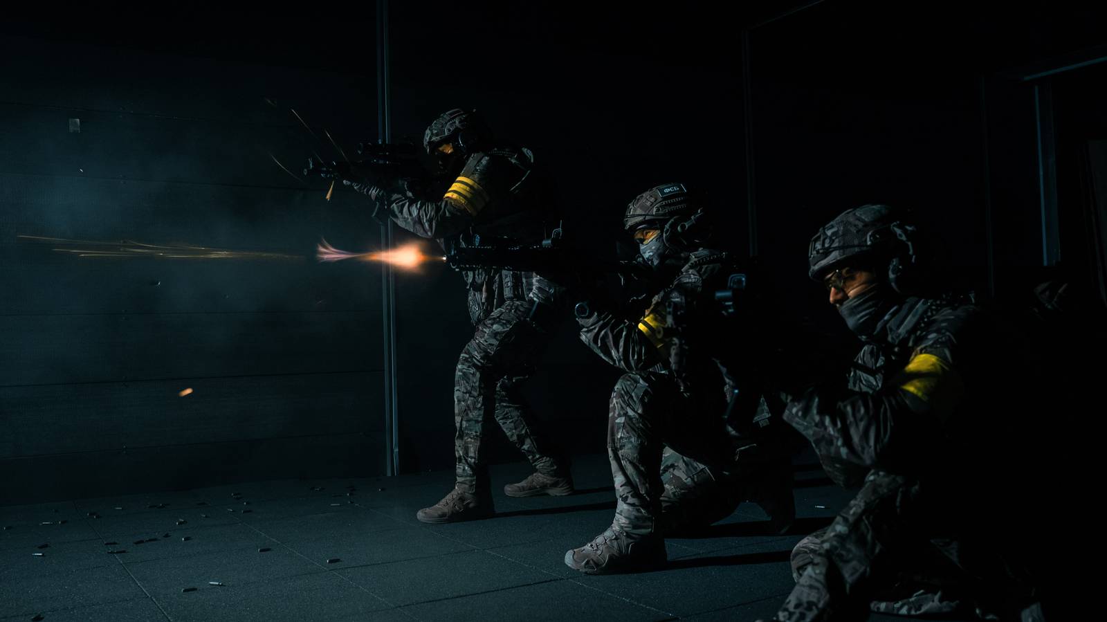 CQB tactical operators in action
